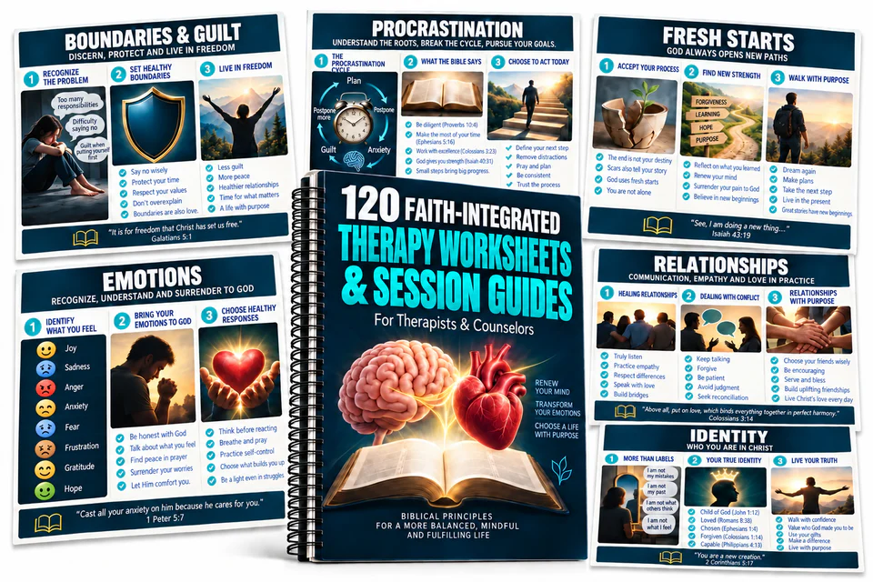 Illustrated resource collection with a workbook and printable worksheets